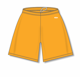 Athletic Knit (AK) LS1300L-006 Ladies Gold Lacrosse Shorts