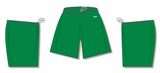 Athletic Knit (AK) VS1300L-007 Ladies Kelly Green Volleyball Shorts