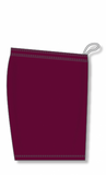 Athletic Knit (AK) BAS1300M-009 Mens Maroon Baseball Shorts