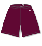 Athletic Knit (AK) LS1300L-009 Ladies Maroon Lacrosse Shorts