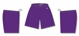 Athletic Knit (AK) LS1300L-010 Ladies Purple Lacrosse Shorts