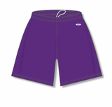 Athletic Knit (AK) BAS1300L-010 Ladies Purple Baseball Shorts