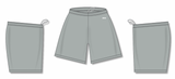 Athletic Knit (AK) BAS1300Y-012 Youth Grey Baseball Shorts