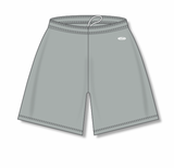 Athletic Knit (AK) BAS1300M-012 Mens Grey Baseball Shorts