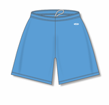 Athletic Knit (AK) BAS1300M-018 Mens Sky Blue Baseball Shorts - PSH Sports