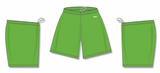 Athletic Knit (AK) BAS1300Y-031 Youth Lime Green Baseball Shorts