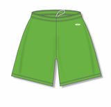 Athletic Knit (AK) BAS1300L-031 Ladies Lime Green Baseball Shorts