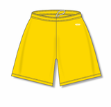 Athletic Knit (AK) BAS1300M-055 Mens Maize Baseball Shorts - PSH Sports