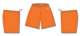 Athletic Knit (AK) BS1300M-064 Mens Orange Basketball Shorts