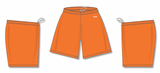 Athletic Knit (AK) BAS1300M-064 Mens Orange Baseball Shorts - PSH Sports