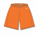 Athletic Knit (AK) BAS1300M-064 Mens Orange Baseball Shorts - PSH Sports
