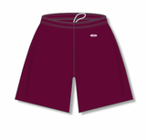 Athletic Knit (AK) VS1700Y-009 Youth Maroon Volleyball Shorts