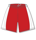 Athletic Knit (AK) LS605L-208 Red/White Ladies Field Lacrosse Shorts