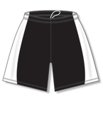 Athletic Knit (AK) LS605L-221 Black/White Ladies Field Lacrosse Shorts