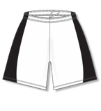 Athletic Knit (AK) LS605L-222 White/Black Ladies Field Lacrosse Shorts