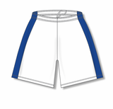 Athletic Knit (AK) VS9145M-207 Mens White/Royal Blue Pro Volleyball Shorts
