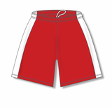 Athletic Knit (AK) SS9145Y-208 Youth Red/White Pro Soccer Shorts