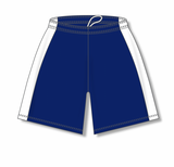 Athletic Knit (AK) BS9145M-216 Mens Navy/White Pro Basketball Shorts