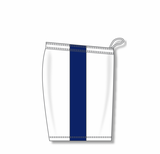 Athletic Knit (AK) SS9145Y-217 Youth White/Navy Pro Soccer Shorts