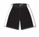 Athletic Knit (AK) SS9145M-221 Mens Black/White Pro Soccer Shorts