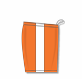 Athletic Knit (AK) BS9145M-238 Mens Orange/White Pro Basketball Shorts