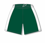 Athletic Knit (AK) BS9145Y-260 Youth Dark Green/White Pro Basketball Shorts