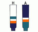 Modelline Knit Ice Hockey Socks - New York Islanders 1996-97 - PSH Sports