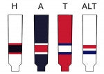 Modelline Knit Ice Hockey Socks - Regina Pats - PSH Sports
