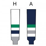 Modelline Knit Ice Hockey Socks - Seattle Thunderbirds - PSH Sports
