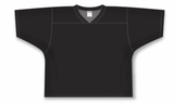 Athletic Knit (AK) TF151-001 Black Touch Football Jersey