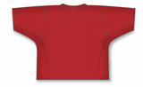 Athletic Knit (AK) TF151-005 Red Touch Football Jersey