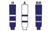 Modelline Toronto Maple Leafs Reverse Retro Royal Blue Knit Ice Hockey Socks