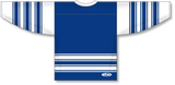 Athletic Knit (AK) Custom ZH101-TOR502B Classic Toronto Maple Leafs Sublimated Royal Blue Hockey Jersey