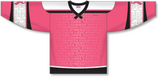 Athletic Knit (AK) Custom ZH101-BCA774C Sublimated Breast Cancer Awareness Pink Hockey Jersey