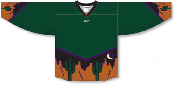 Athletic Knit AK Custom ZH101 ARI3001 Phoenix Coyotes Third Dark Gre PSH Sports