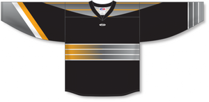 Athletic Knit (AK) Custom ZH111-PIT3061 Pittsburgh Penguins Black Hockey Jersey