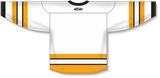 Athletic Knit (AK) Custom ZH112-BOS3006 Boston Bruins White Sublimated Hockey Jersey
