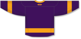 Athletic Knit (AK) Custom ZH112-LAS3031 Los Angeles Kings Purple Sublimated Hockey Jersey
