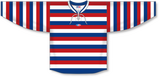 Athletic Knit (AK) Custom ZH121-MON3038 Montreal Canadiens Red/White/Blue Sublimated Hockey Jersey