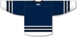 Athletic Knit (AK) Custom ZH131-NAS3040 Nashville Predators Navy Sublimated Hockey Jersey