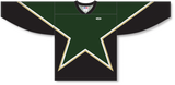 Athletic Knit (AK) Custom ZH171-DAL659C Sublimated Dallas Stars Third Forest Green Hockey Jersey