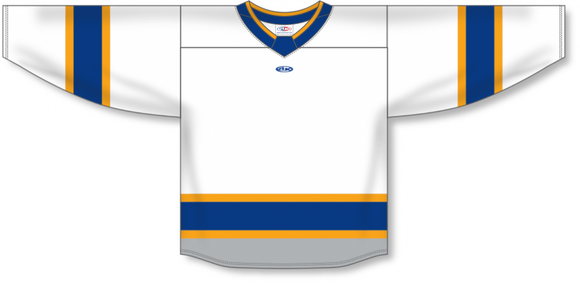 Athletic Knit (AK) Custom ZH181-BUF3013 Buffalo Sabres White Sublimated Hockey Jersey