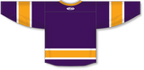 Athletic Knit (AK) Custom ZH181-LAS3033 2021 Los Angeles Kings Reverse Retro Purple Sublimated Hockey Jersey