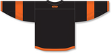Athletic Knit (AK) Custom ZH181-PHI3056 2017 Philadelphia Flyers Stadium Series Black Sublimated Hockey Jersey