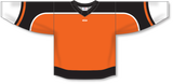 Athletic Knit (AK) Custom ZH181-PHI3057 2021 Philadelphia Flyers Reverse Retro Orange Sublimated Hockey Jersey